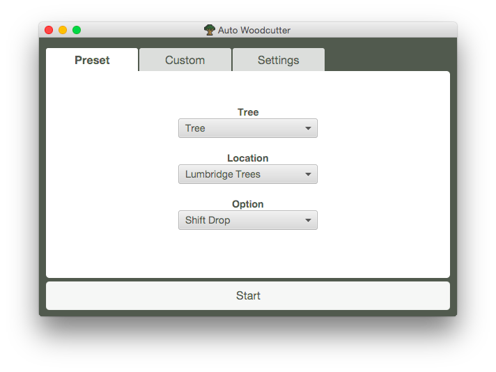 Encoded Woodcutter GUI - Preset