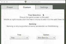Right Click to Select Trees